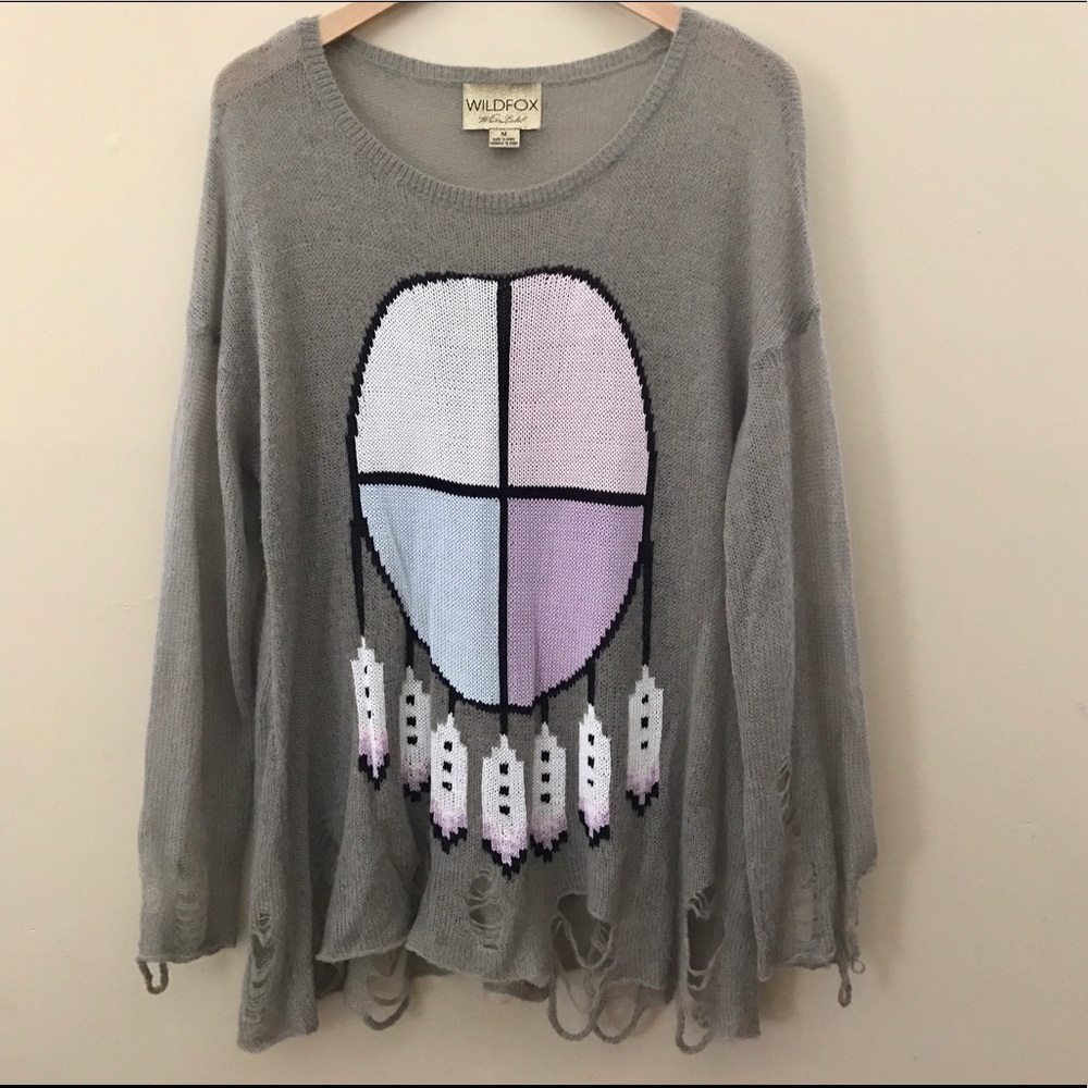 Wildfox Dreamcatcher Sweater Size M